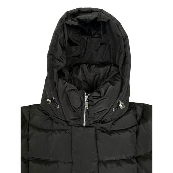 Orolay Down Filled Puffer Coat Black 2XL Hooded Winter Snow Skiing Outdoors - Picture 4 of 16